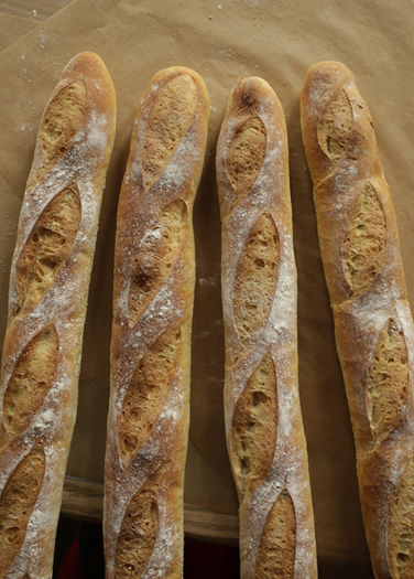 Artisan baguettes